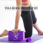 Zestaw do ćwiczeń z klockami do ćwiczeń jogi Pilate Brick / Yoga Stretching Belt Bolster dostawca