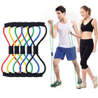 8-wyrazowe ćwiczenia na elastyczną linę, lekkie gumki do ćwiczeń jogi dostawca