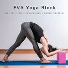 Bloki do ćwiczeń jogi fitness, przyjazne dla środowiska bloki do jogi Piankowe rozciąganie cegieł dostawca