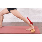 Joga Skośna tablica Nosze do kostki łydki Drewniane klocki antypoślizgowe Yoga Brick Akcesoria fitness dostawca